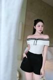 Áo Off Shoulder Lil Bowtie