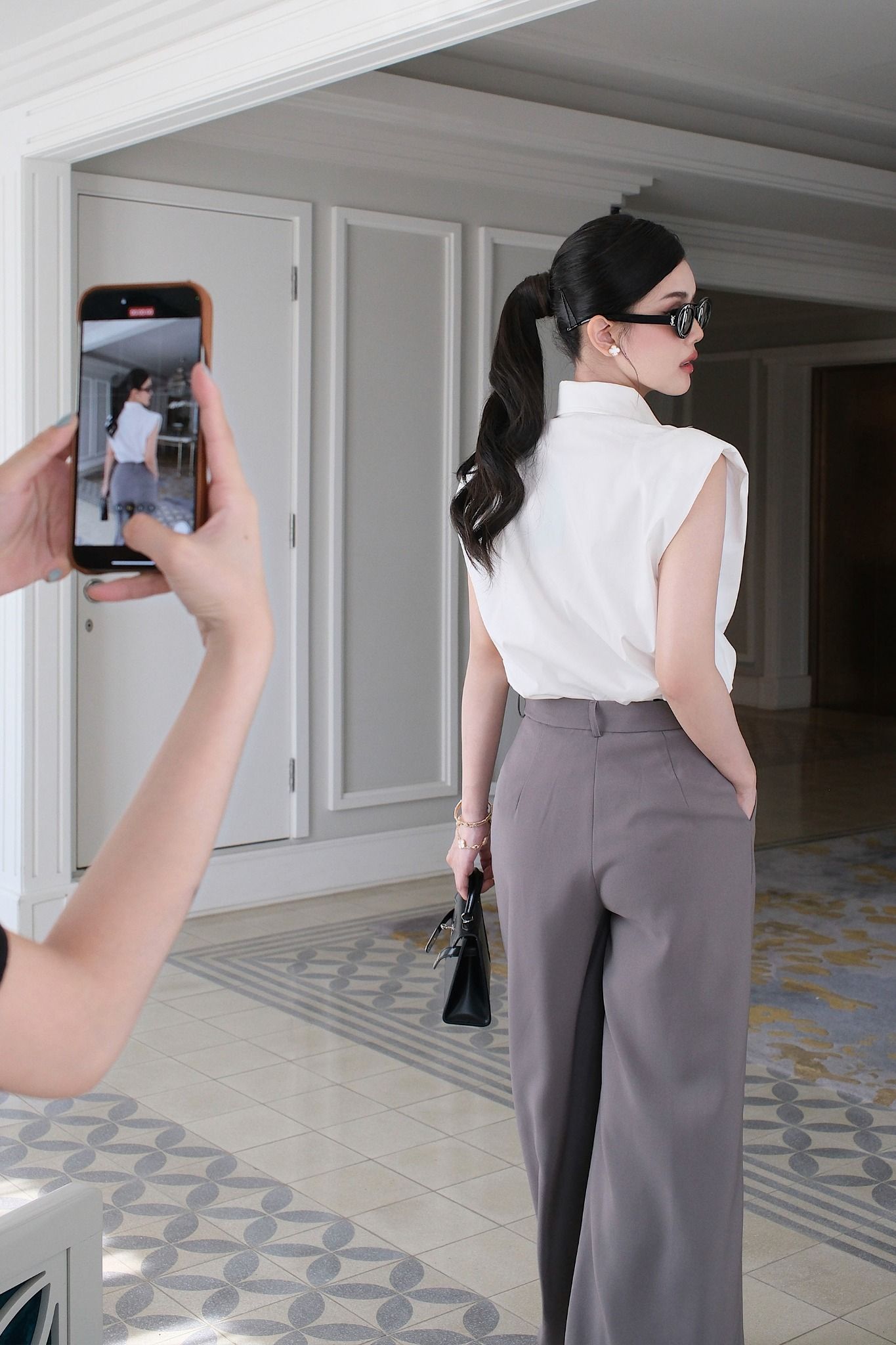 Áo Sơ Mi Sleeveless Loose