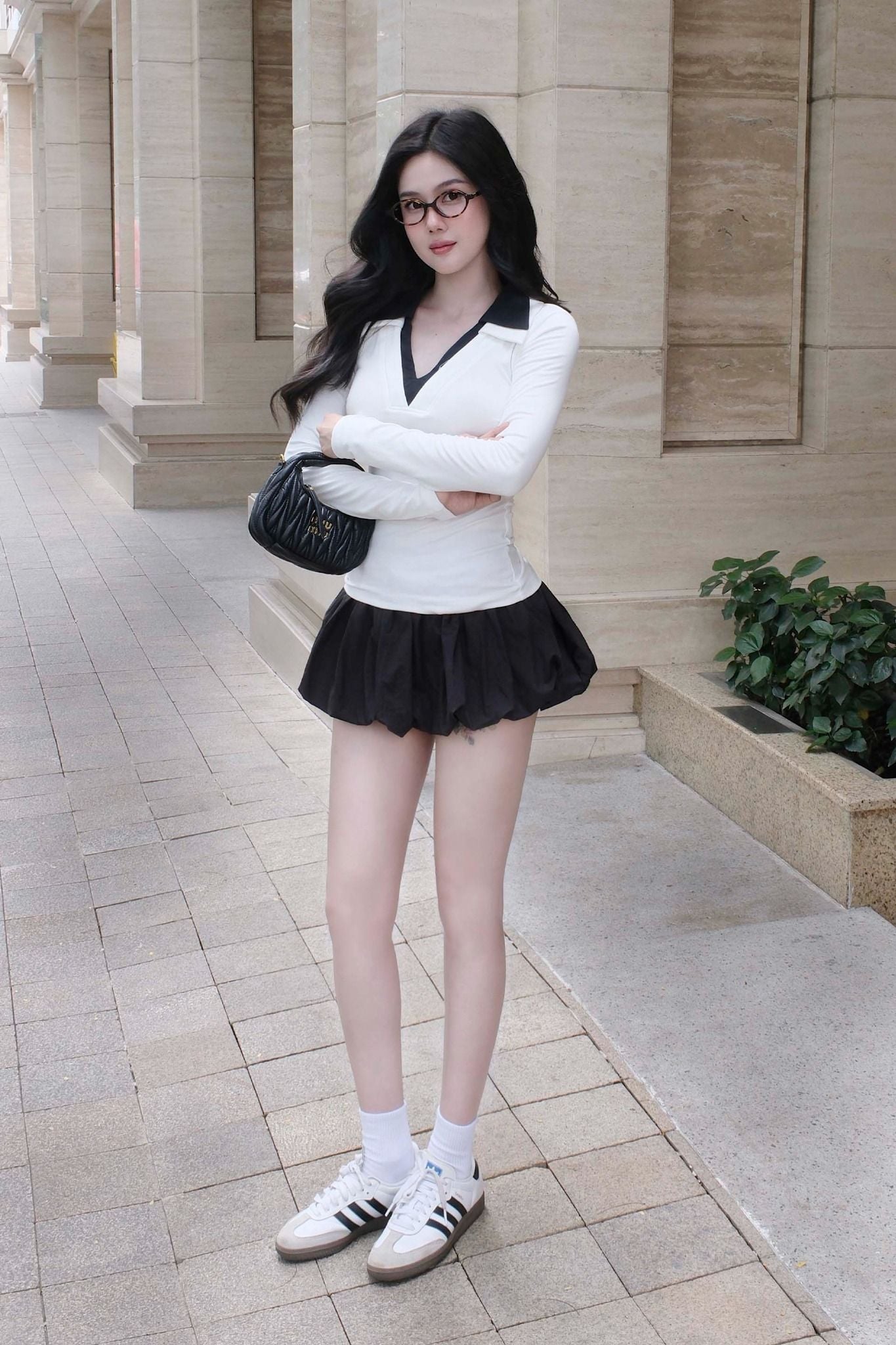 Chân Váy Ngắn Pump Parachute