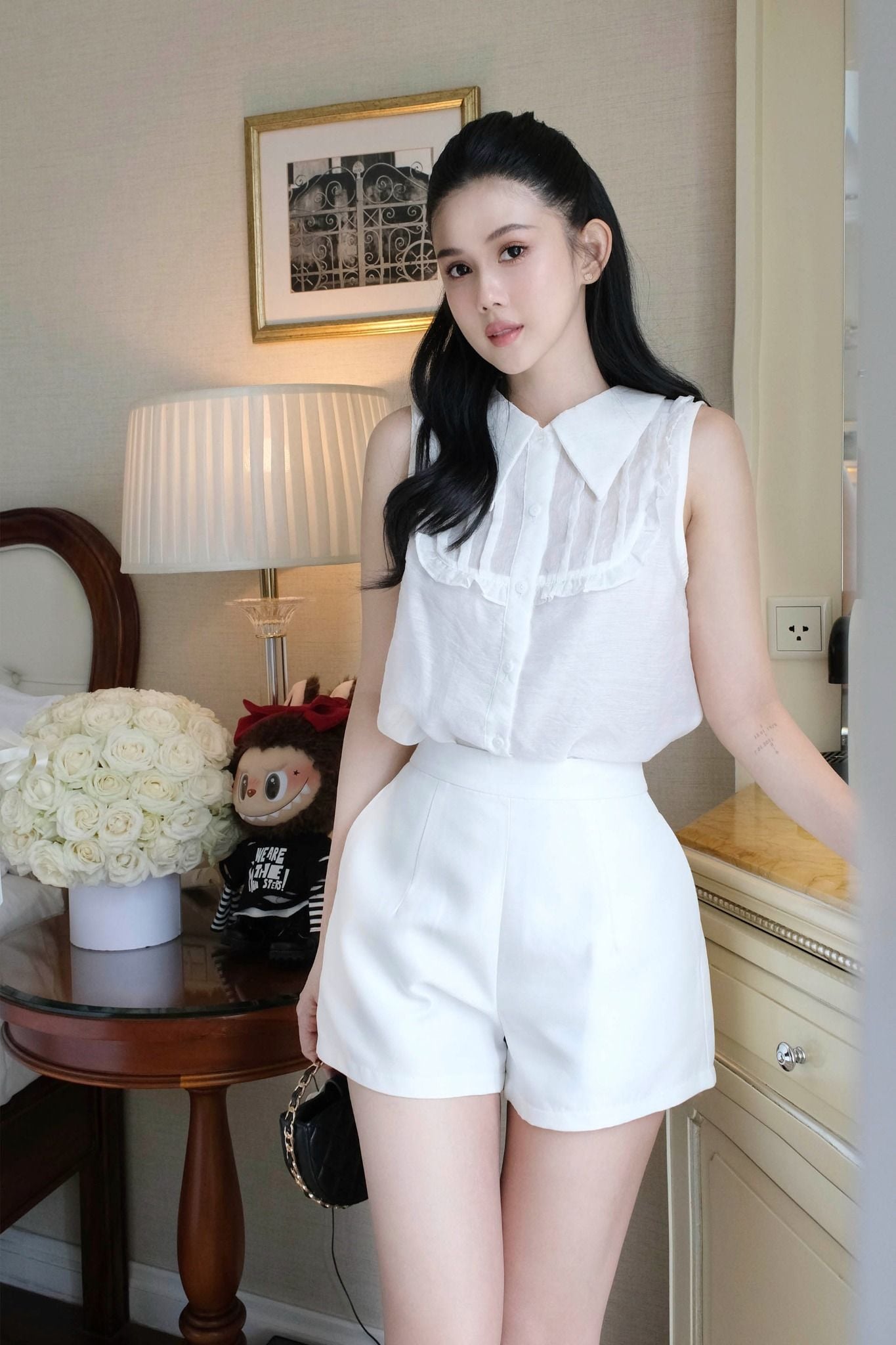  Set Daily Sleeveless Top Office 