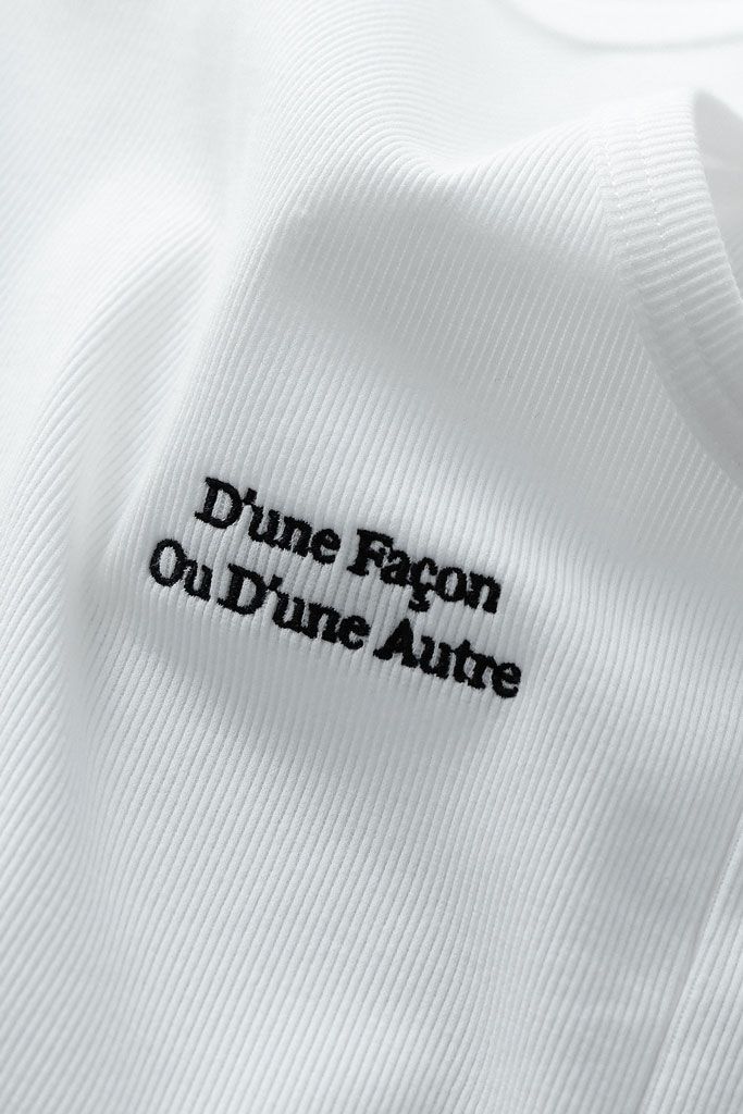 Áo Tanktop Slimfit Cord Sideword