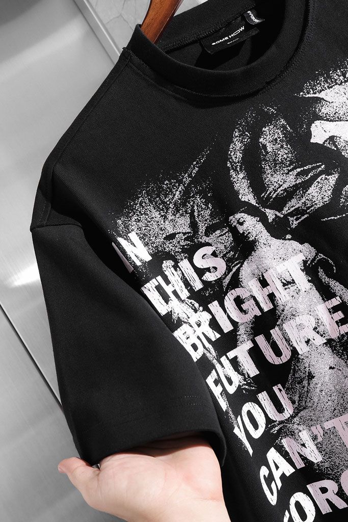 Áo Thun Future Past Black 360GSM