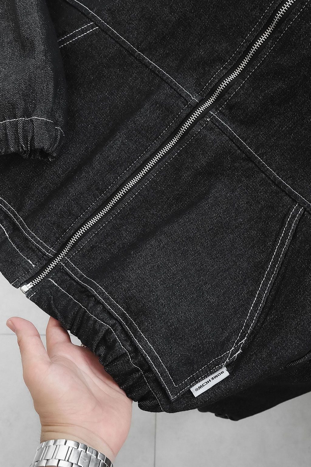 Áo Khoác Indigo Hood Relaxed * Én Col 25