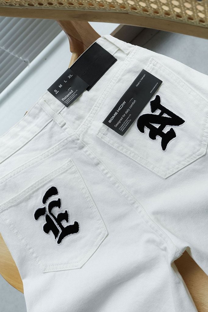 Quần Jean Relaxed The White * Én Col 25