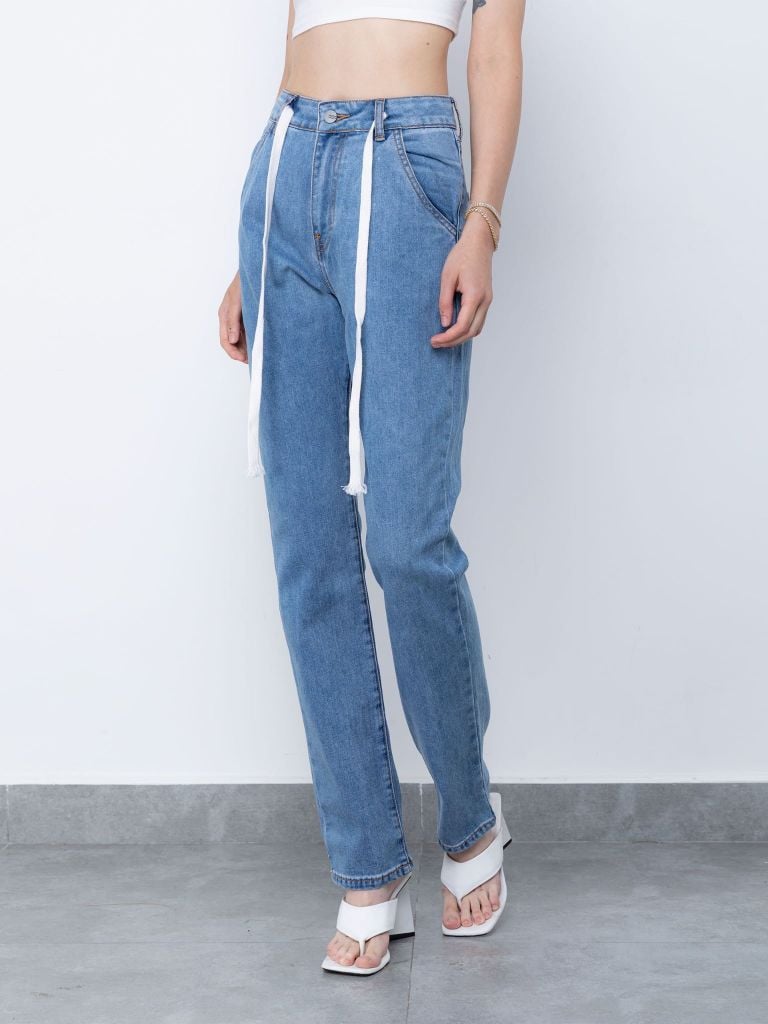  Quần Jean White String Blue 