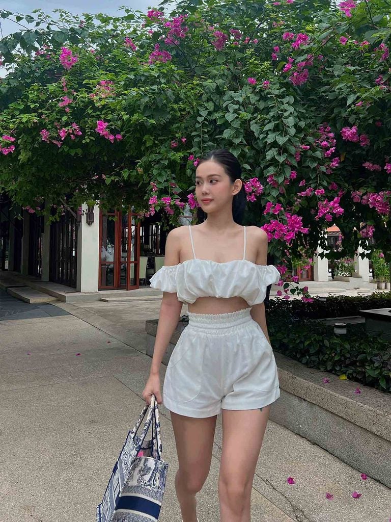  Set Áo Croptop Pumpkin 