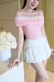 Áo Off Shoulder Lil Bowtie