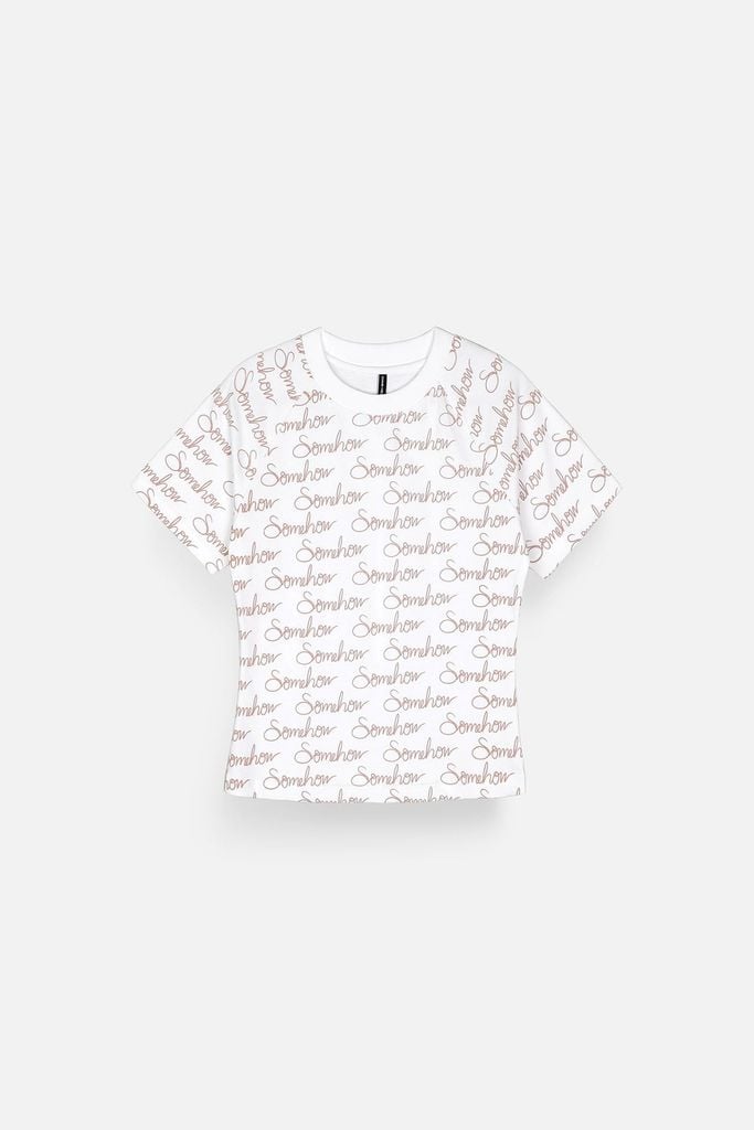  Áo Thun Printed Body 