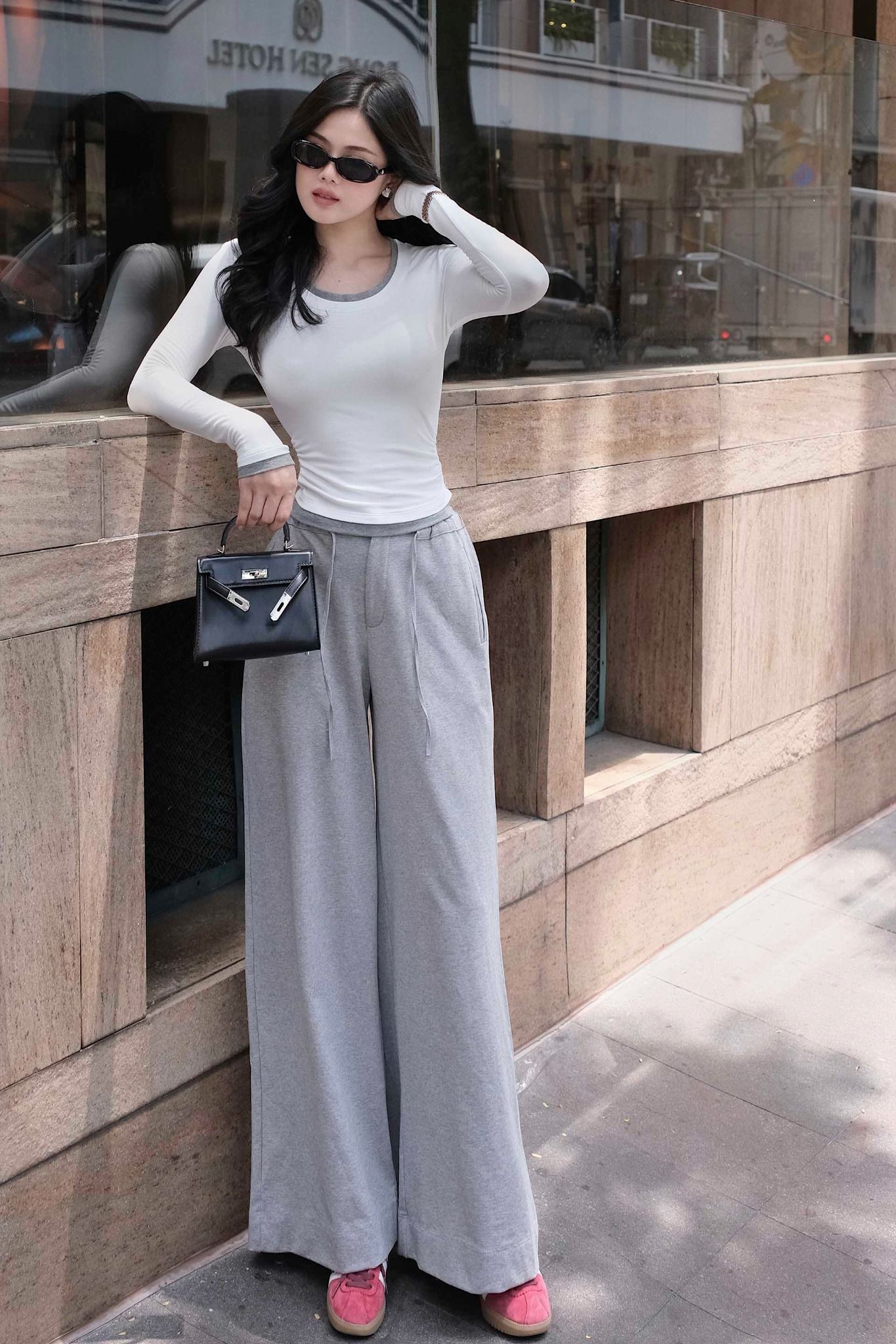 Quần Dài Loose Basic