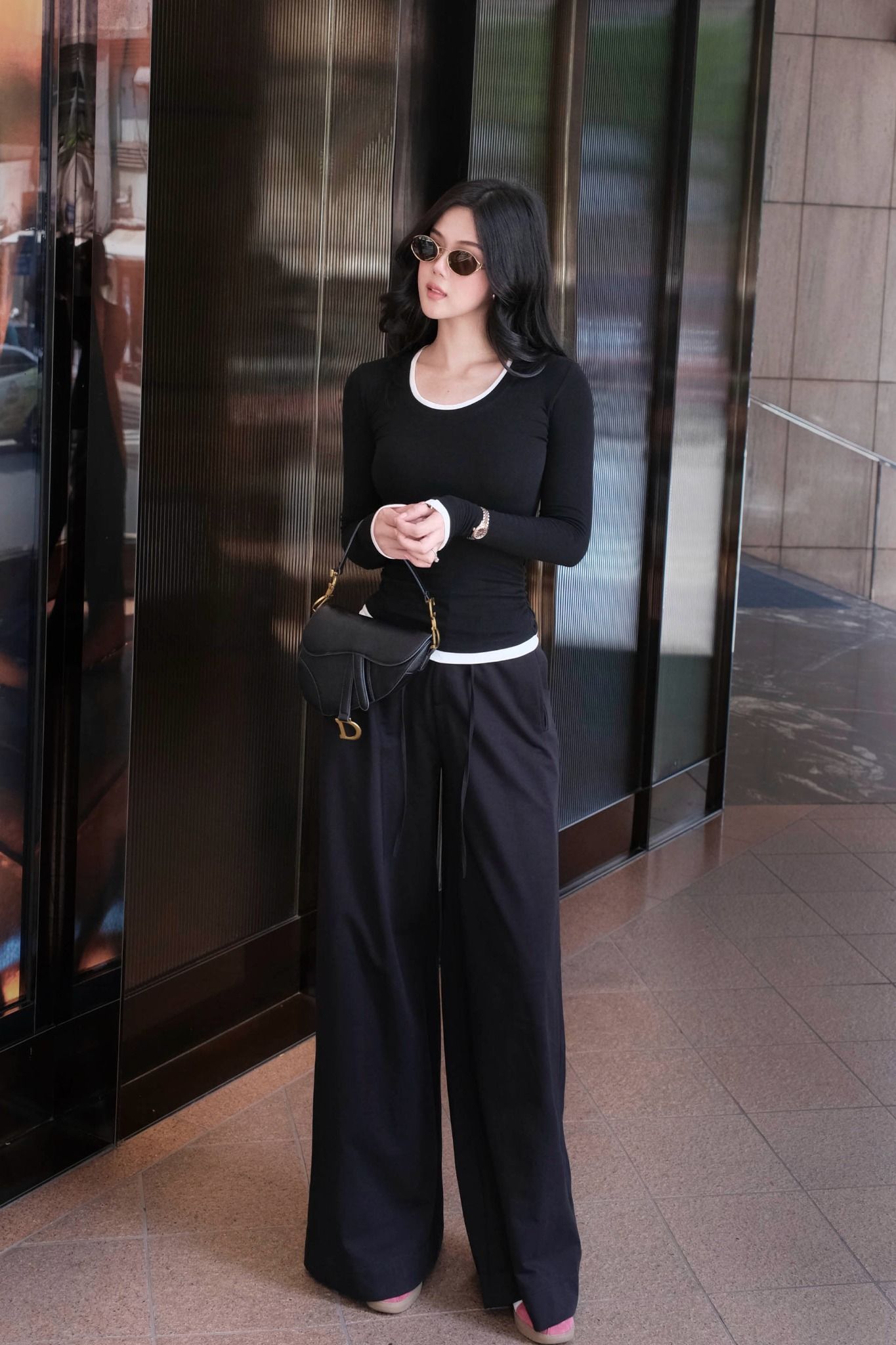 Quần Dài Loose Basic