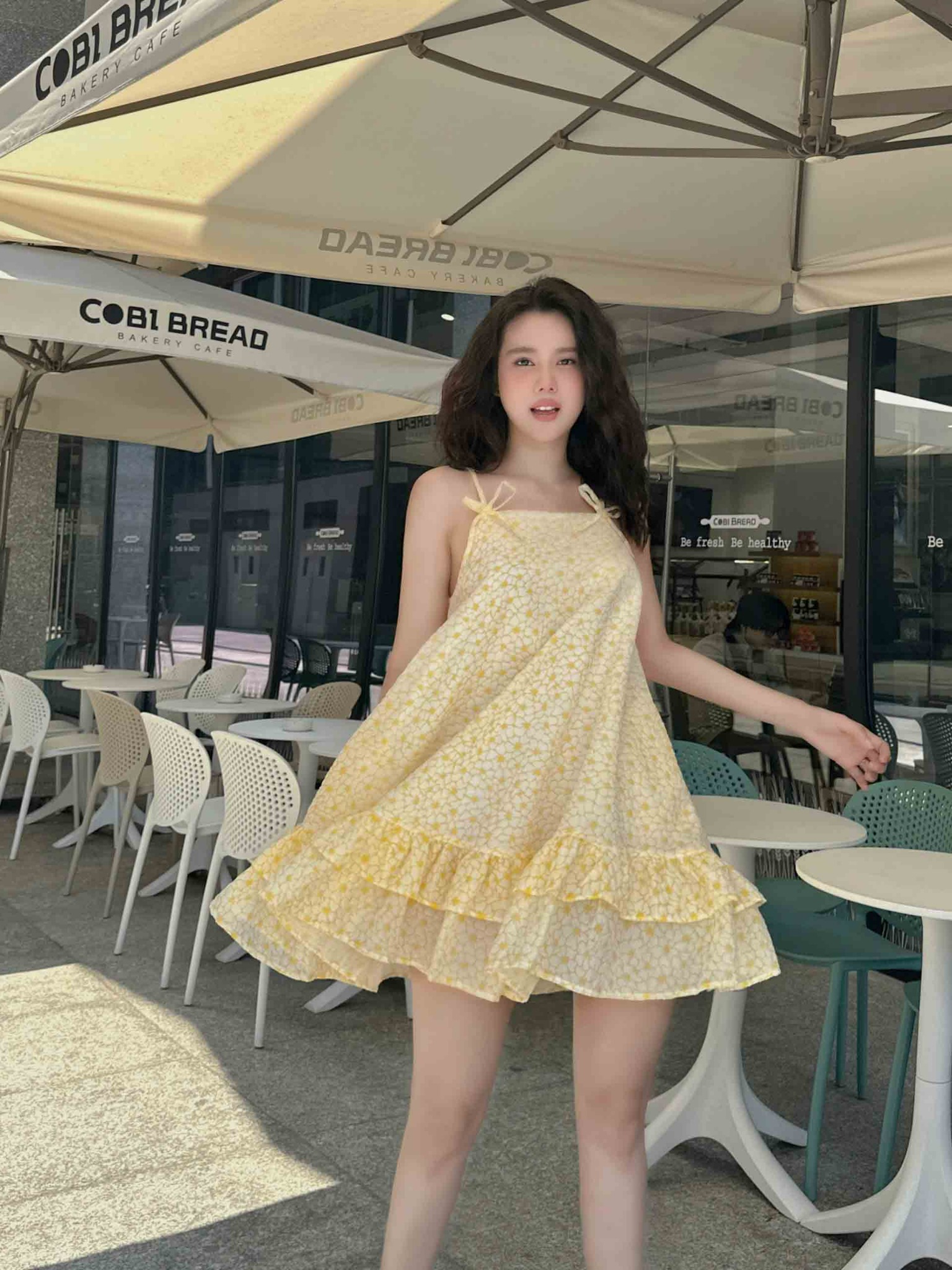 Đầm Ngắn Babydoll Fresh Flower