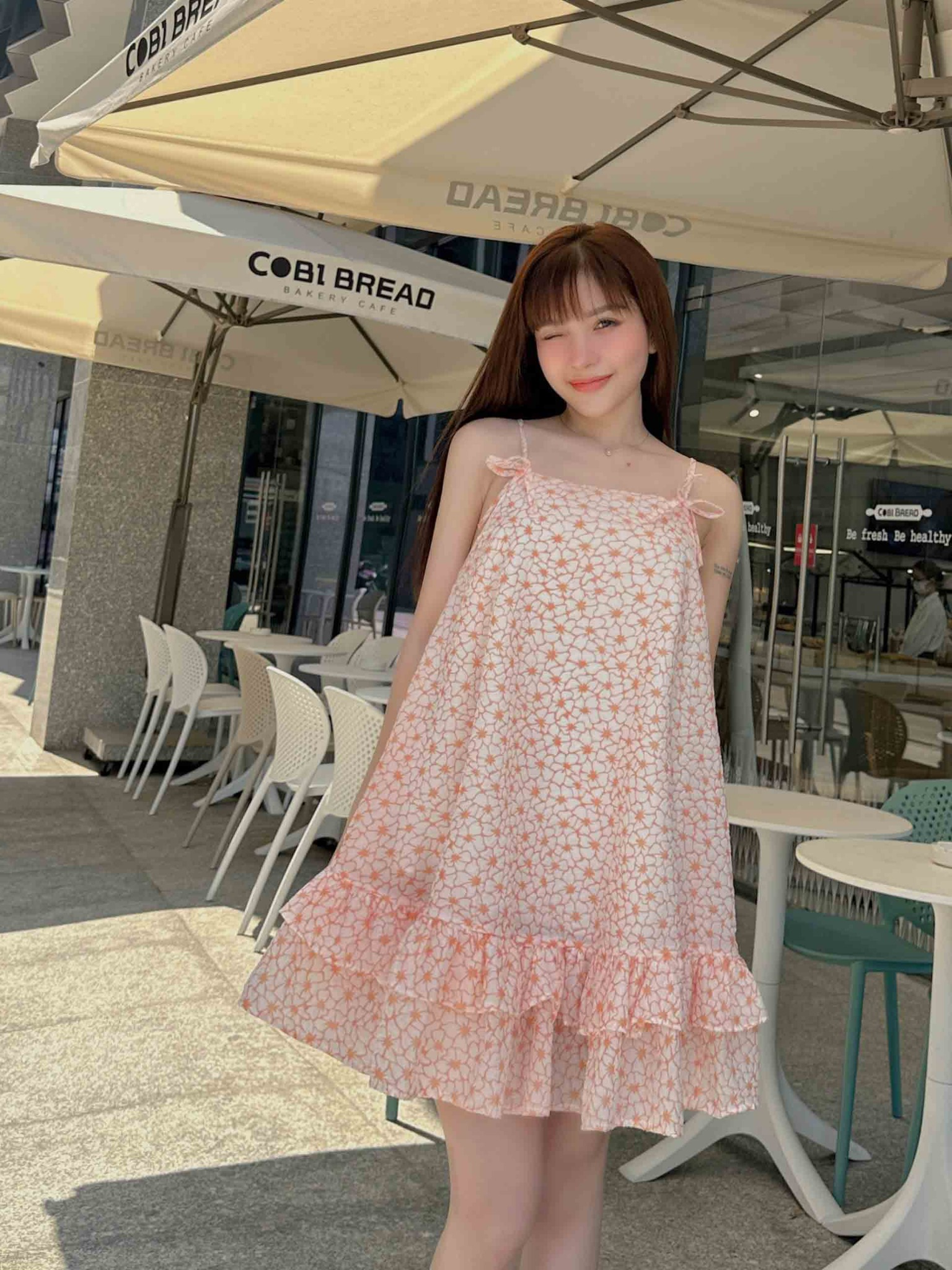 Đầm Ngắn Babydoll Fresh Flower