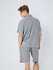 Set Polo Short Regular Grey Wash