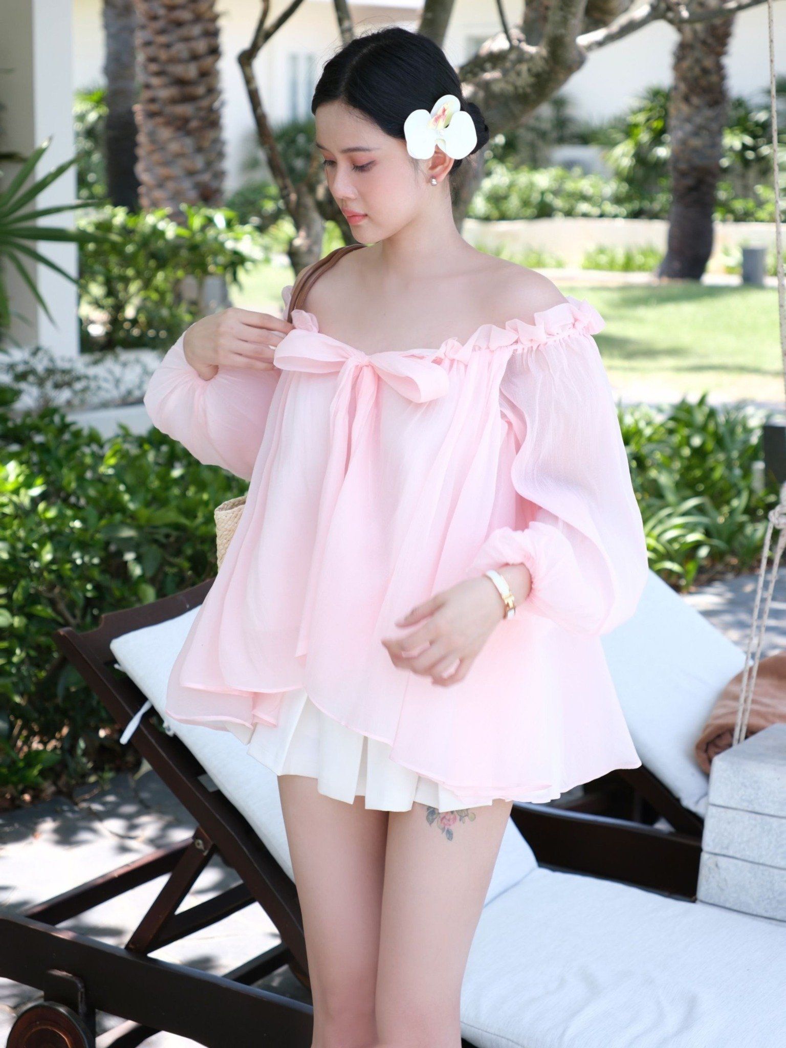 Áo Free Loose Long Sleeves