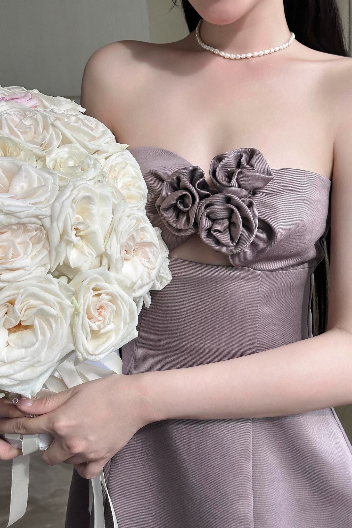 Đầm Ngắn 3 Flowers Bandeau