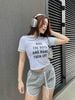 Set Short T-shirt Sporty Quotes