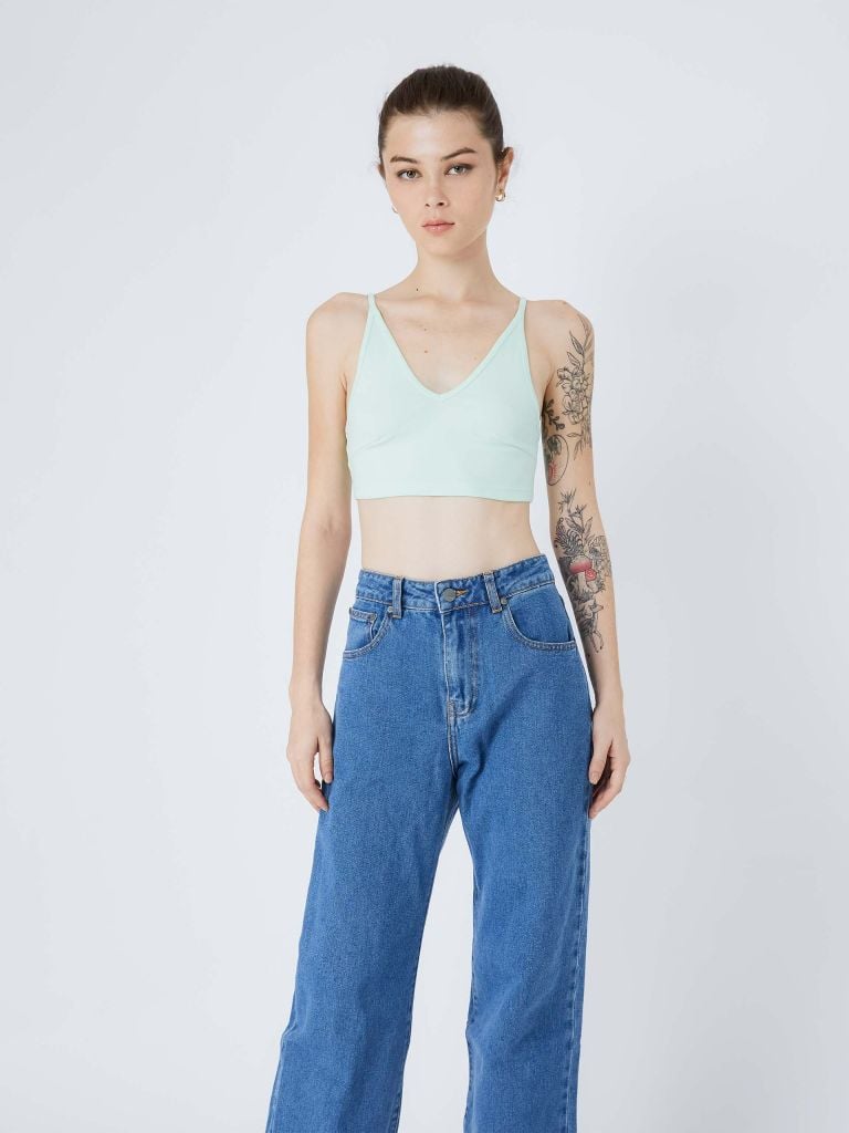  Áo Croptop Basic Bralette String 