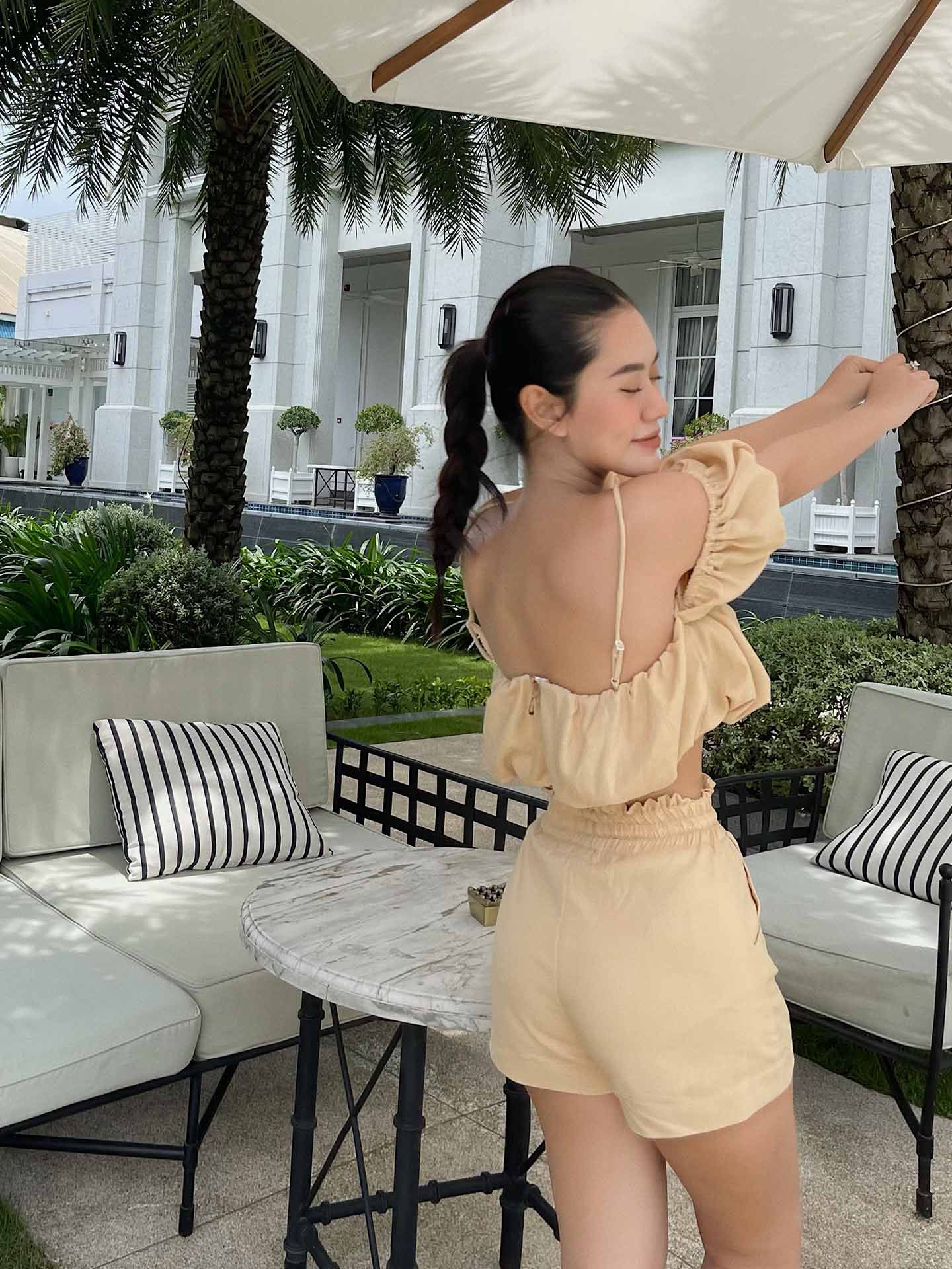 Set Áo Croptop Pumpkin