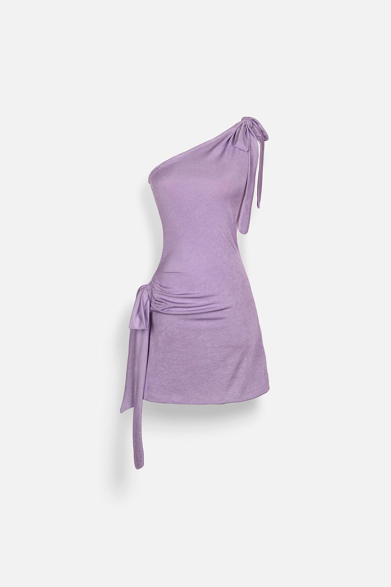 Đầm Ngắn Side Bowtie Gentle