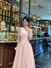 Đầm Dài White Top Sleeveless Gown