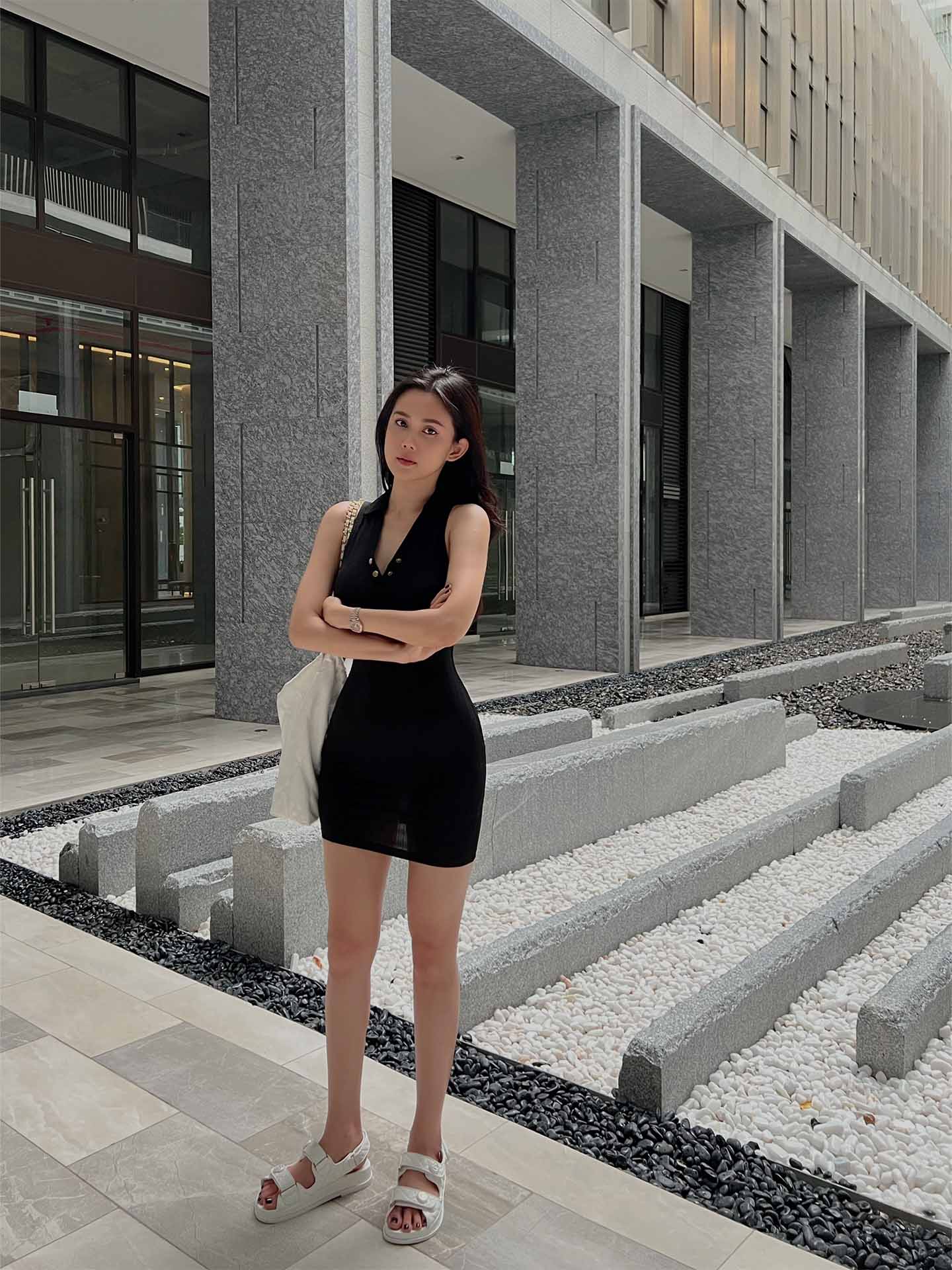 Đầm Ngắn Polo Bodycon