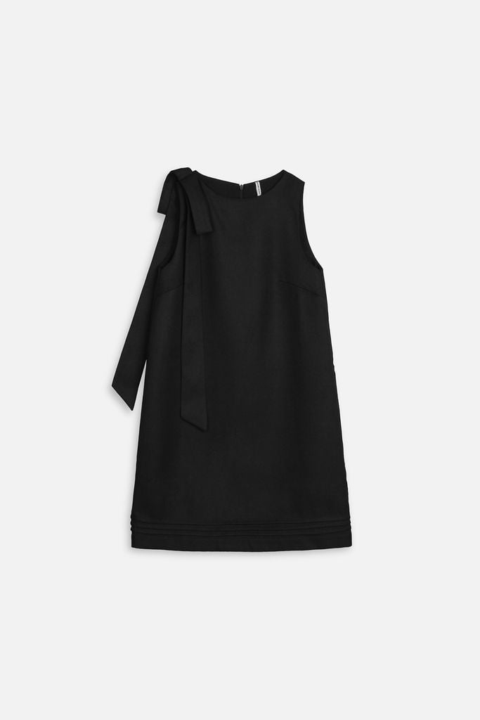  Đầm Ngắn Sleeveless Shoulder Detail 