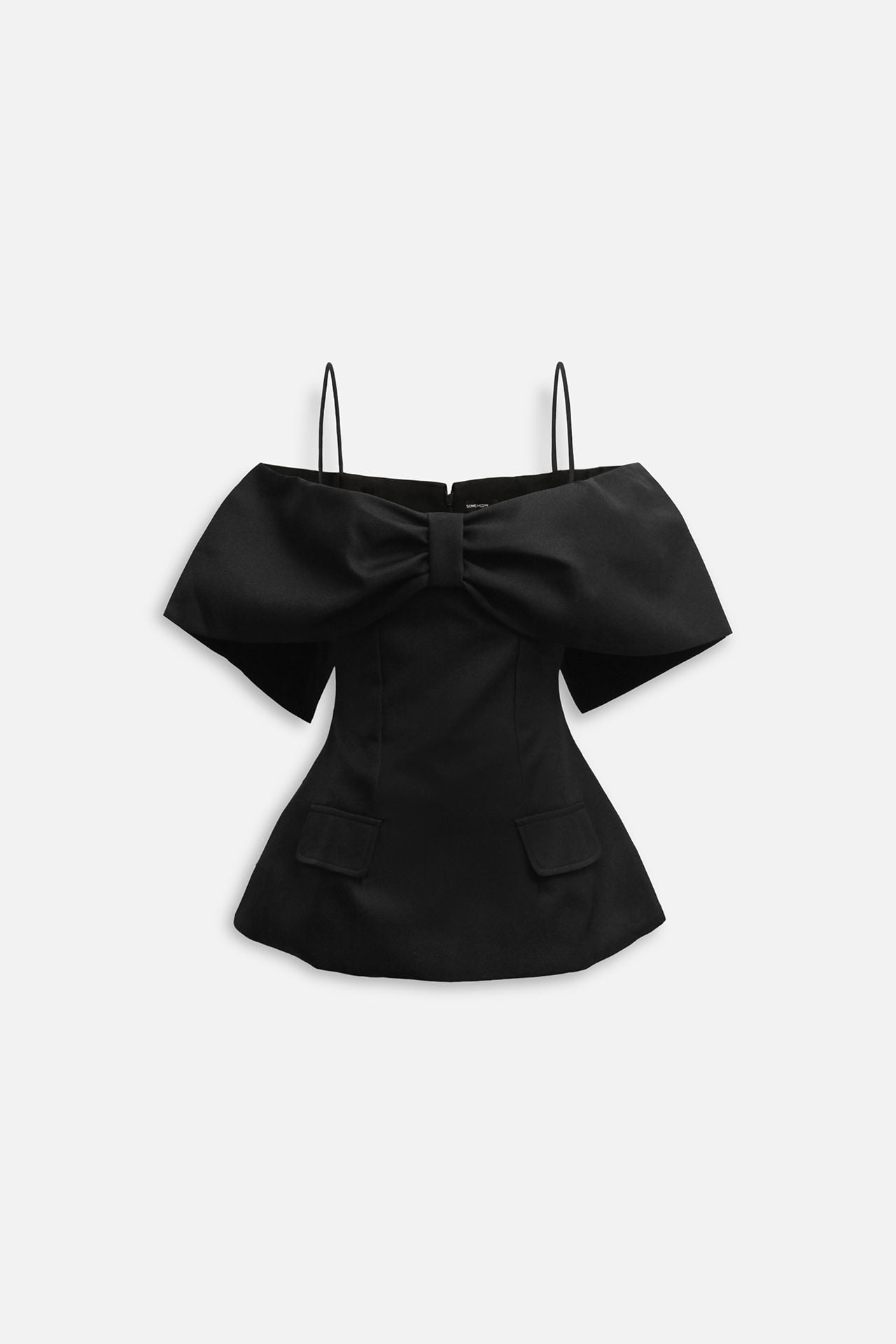 Áo Elegant Off Shoulder Bow Top