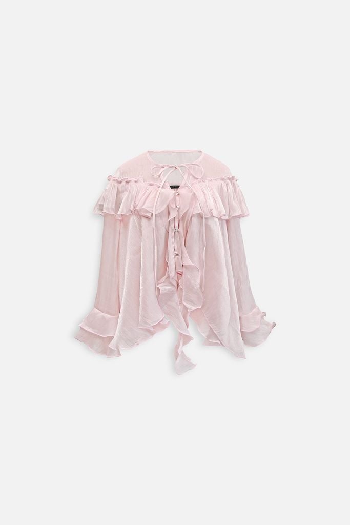  Áo Flowy Silk Layering 