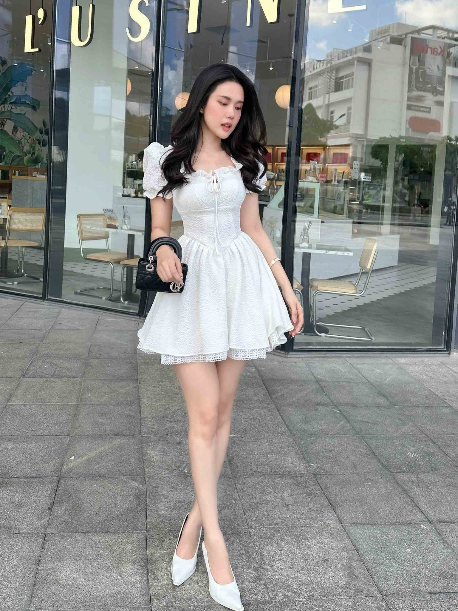 Đầm Ngắn Pumpsleeve Semi Circular