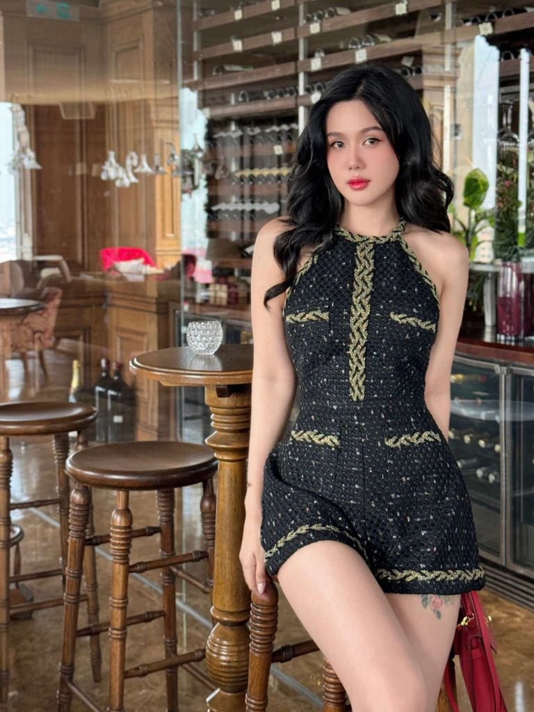  Jumpsuit Short Halterneck 