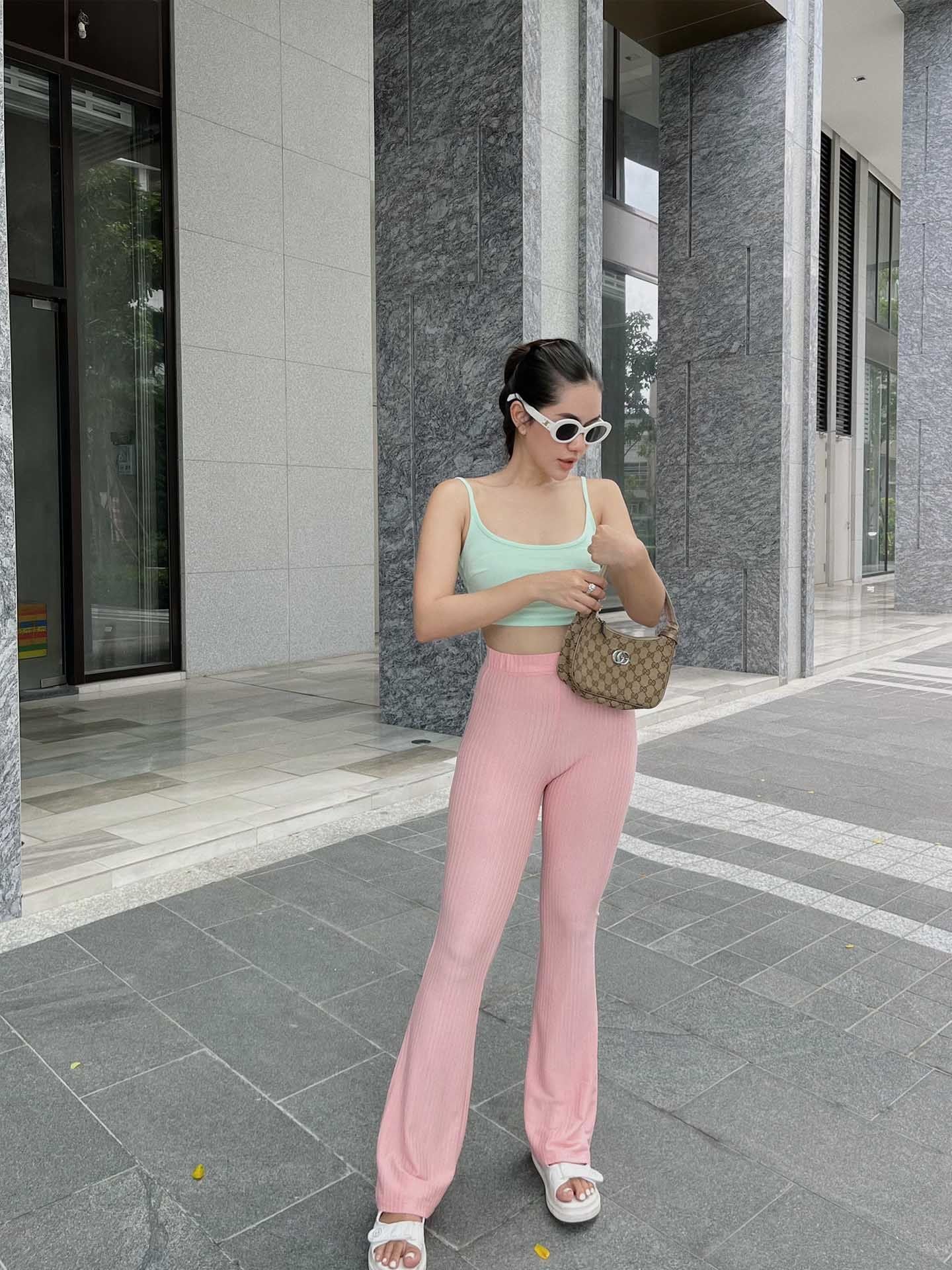 Quần Dài Slim Stretch Flared