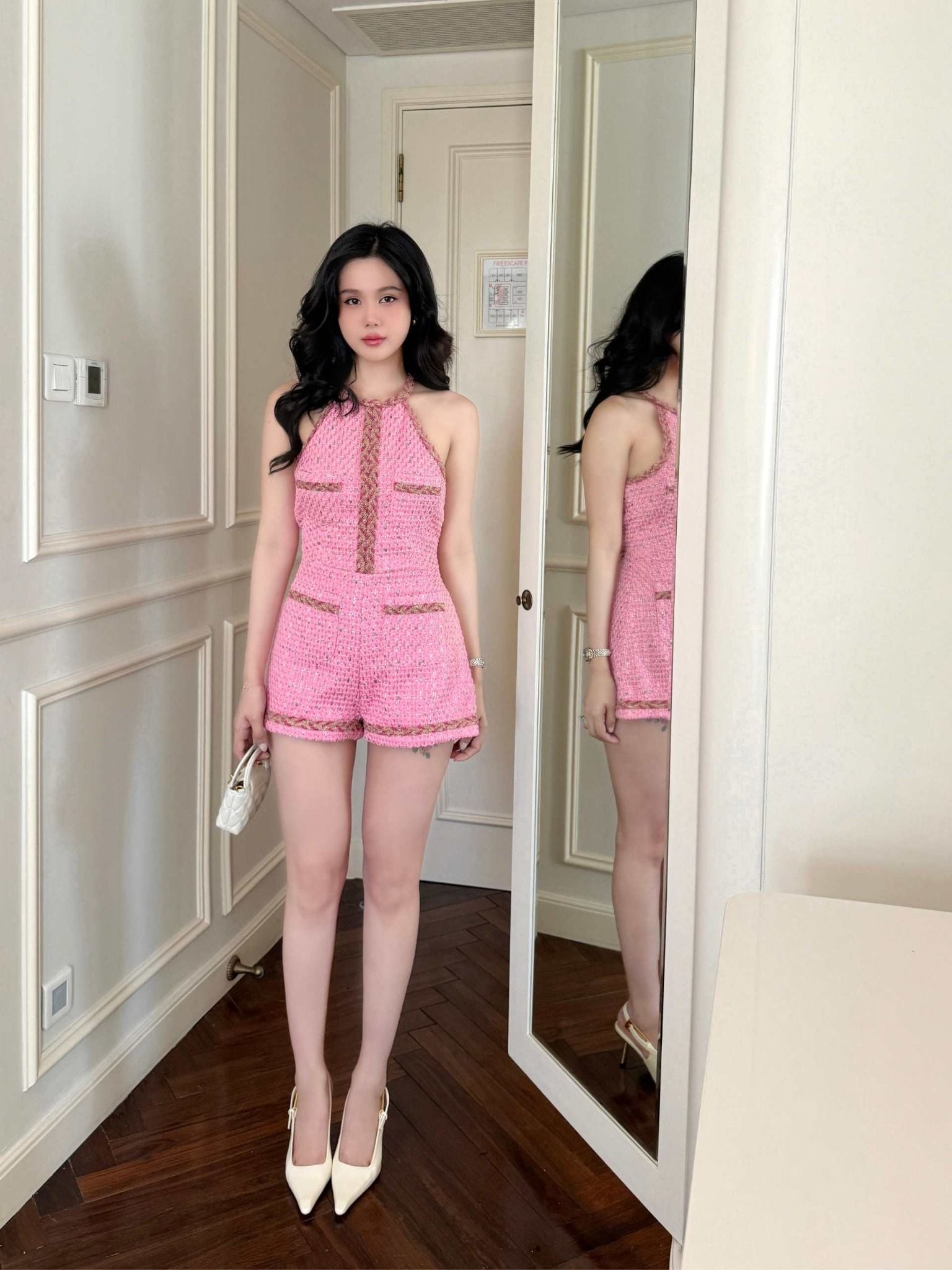  Jumpsuit Short Halterneck 