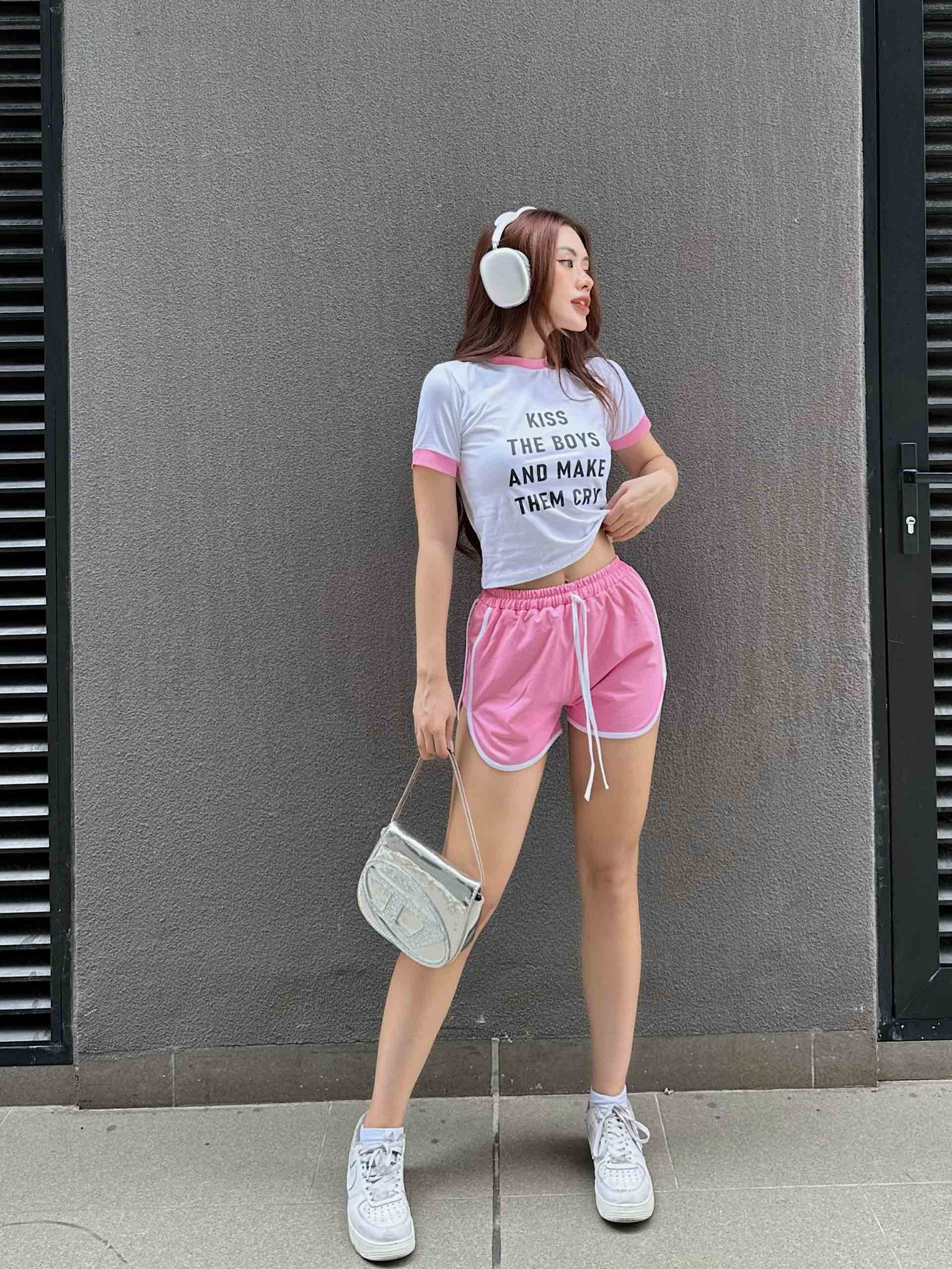 Set Short T-shirt Sporty Quotes