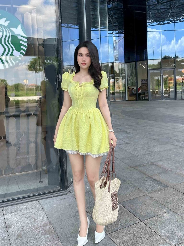  Đầm Ngắn Pumpsleeve Semi Circular 