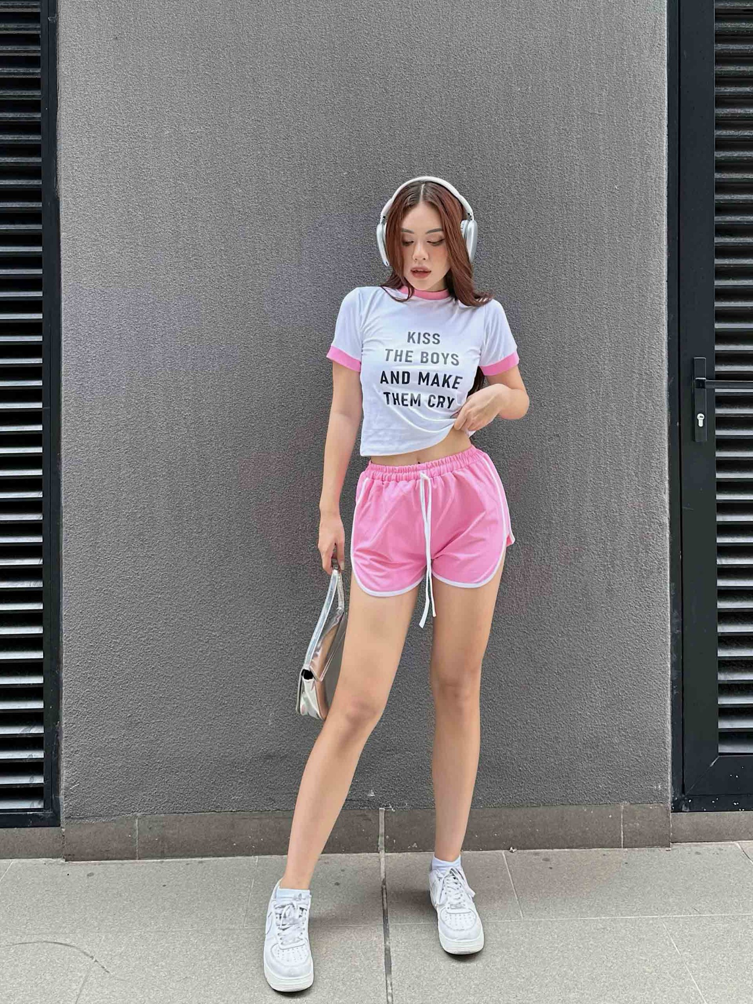 Athleisure Stylish T-Shirt Shorts Set