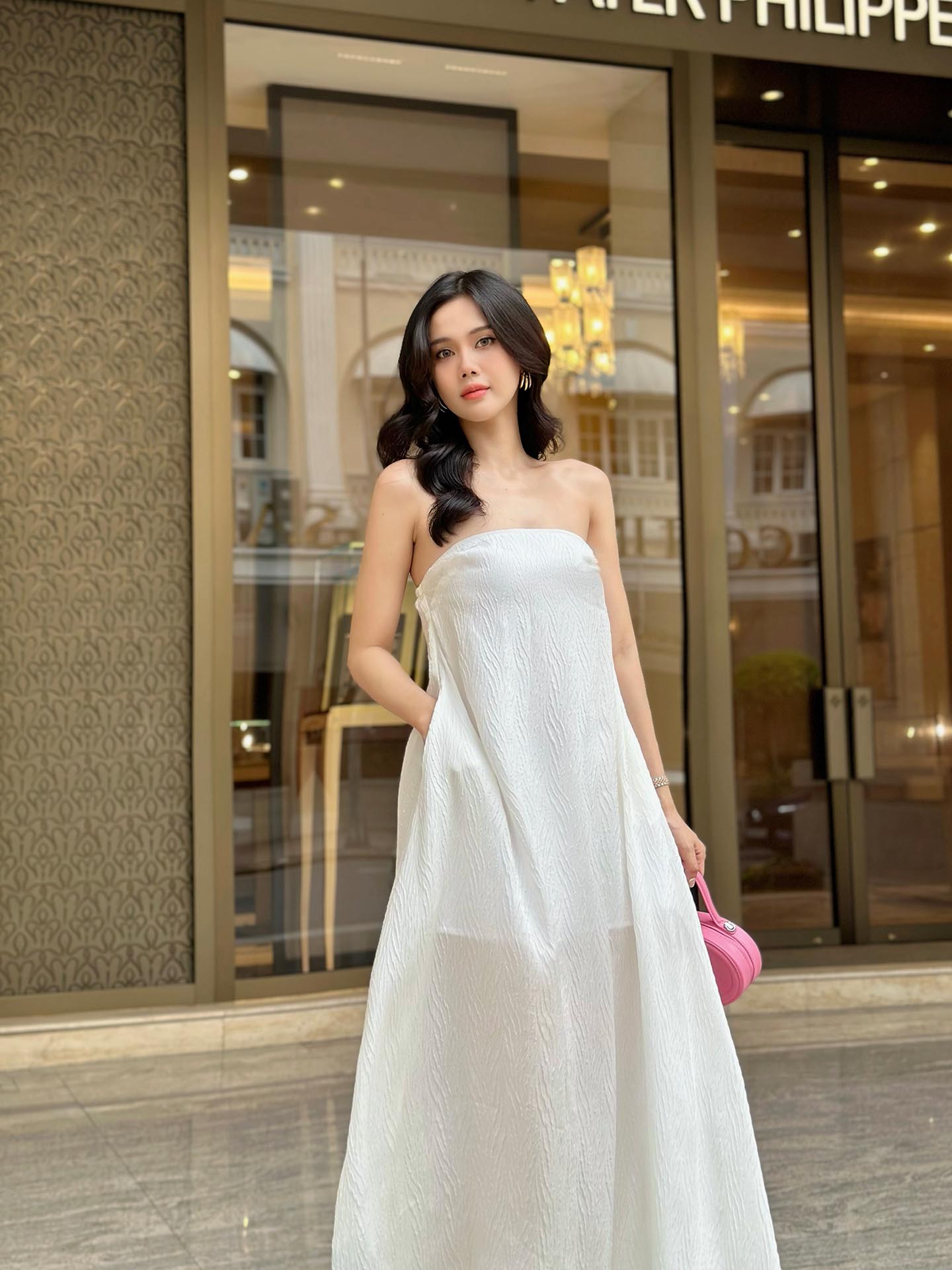 Đầm Maxi Minimalist Sleeveless