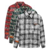 Áo Sơ Mi Checked Flan Orange Label