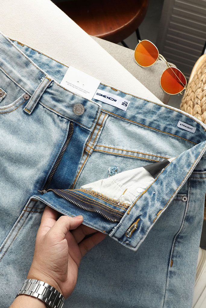 Quần Short Denim Bermuda