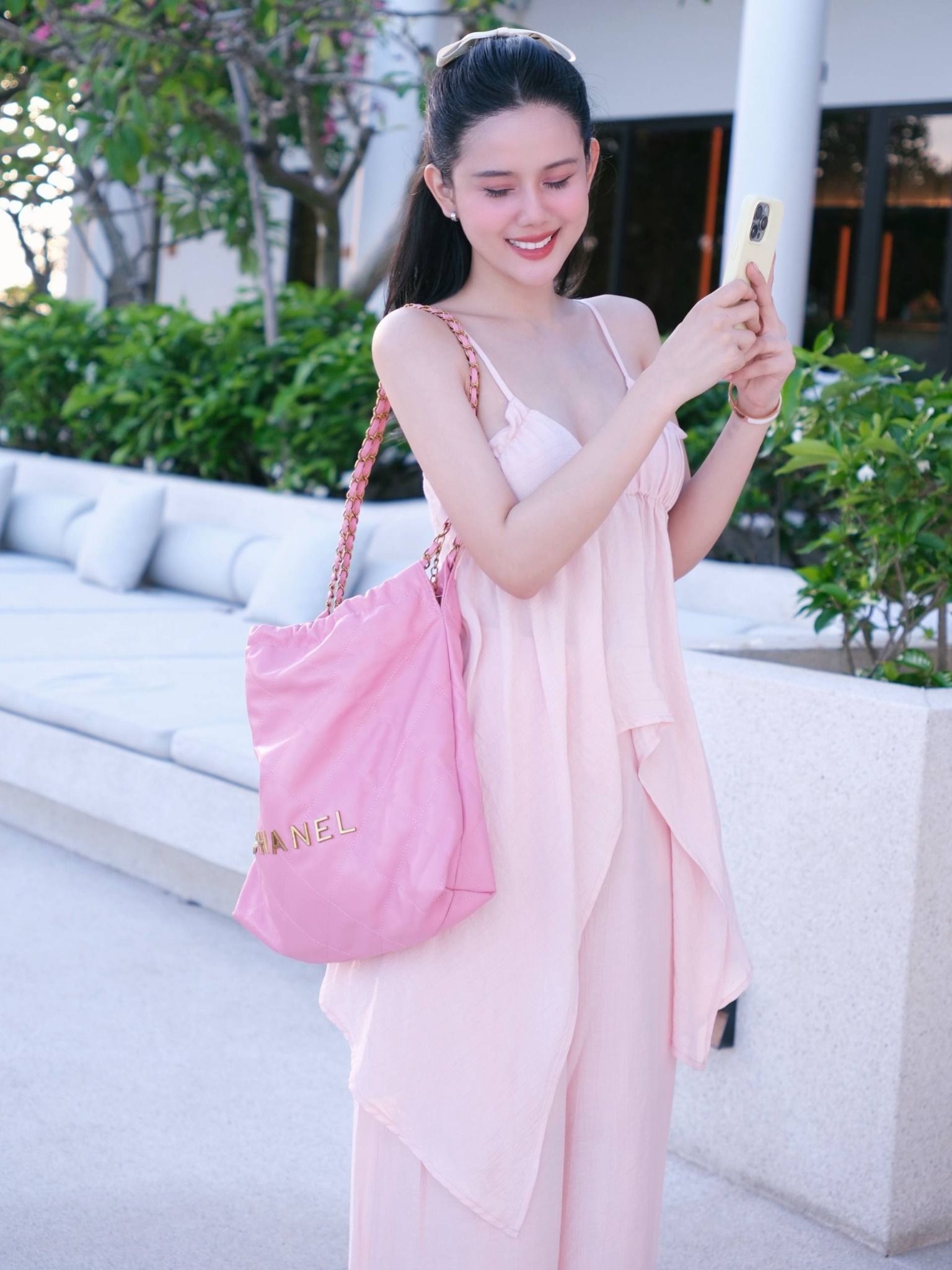 Set Áo Camiform Flowing Loose Pant