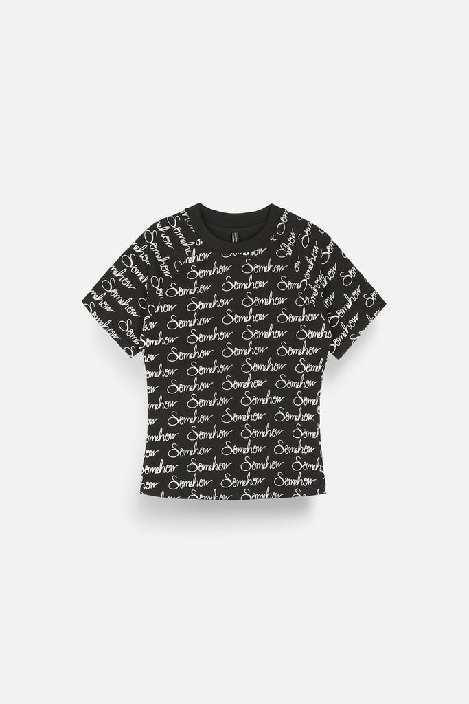  Áo Thun Printed Body 