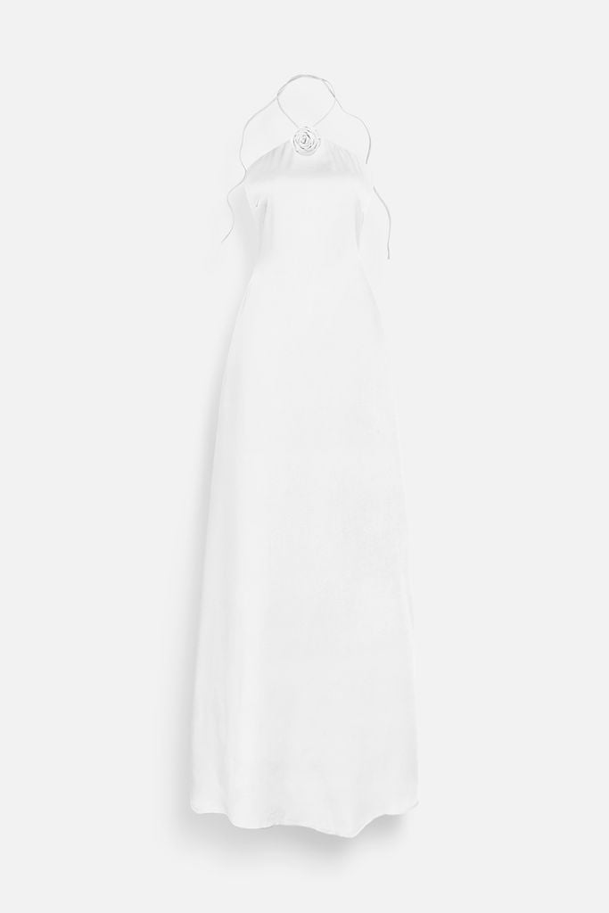  Đầm Dài Halter Latin Cord 