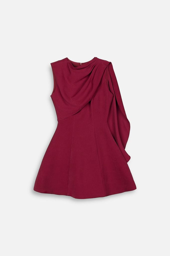  Đầm Ngắn Diag Shoulder Gentle 