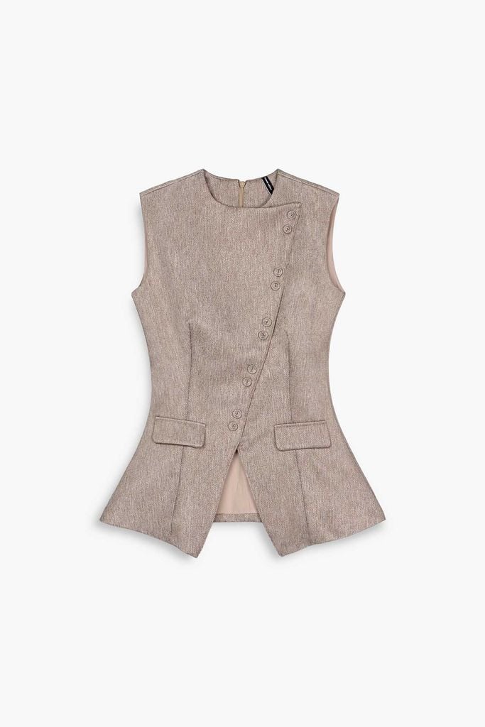  Áo Sleeveless Buttons Impress 