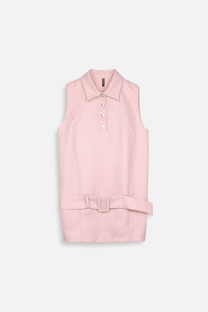  Đầm Ngắn Loose Belt 