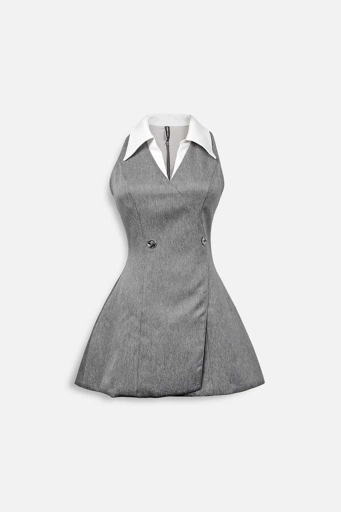  Đầm Ngắn Modern Halter Mini 