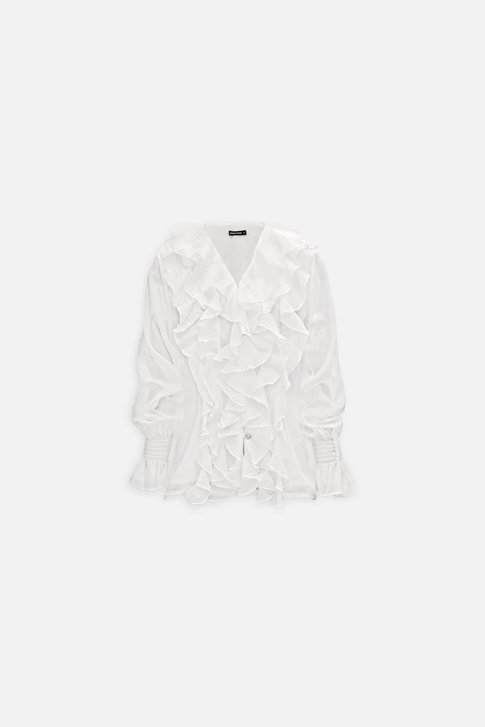  Áo Romantic Ruffle Blouse 