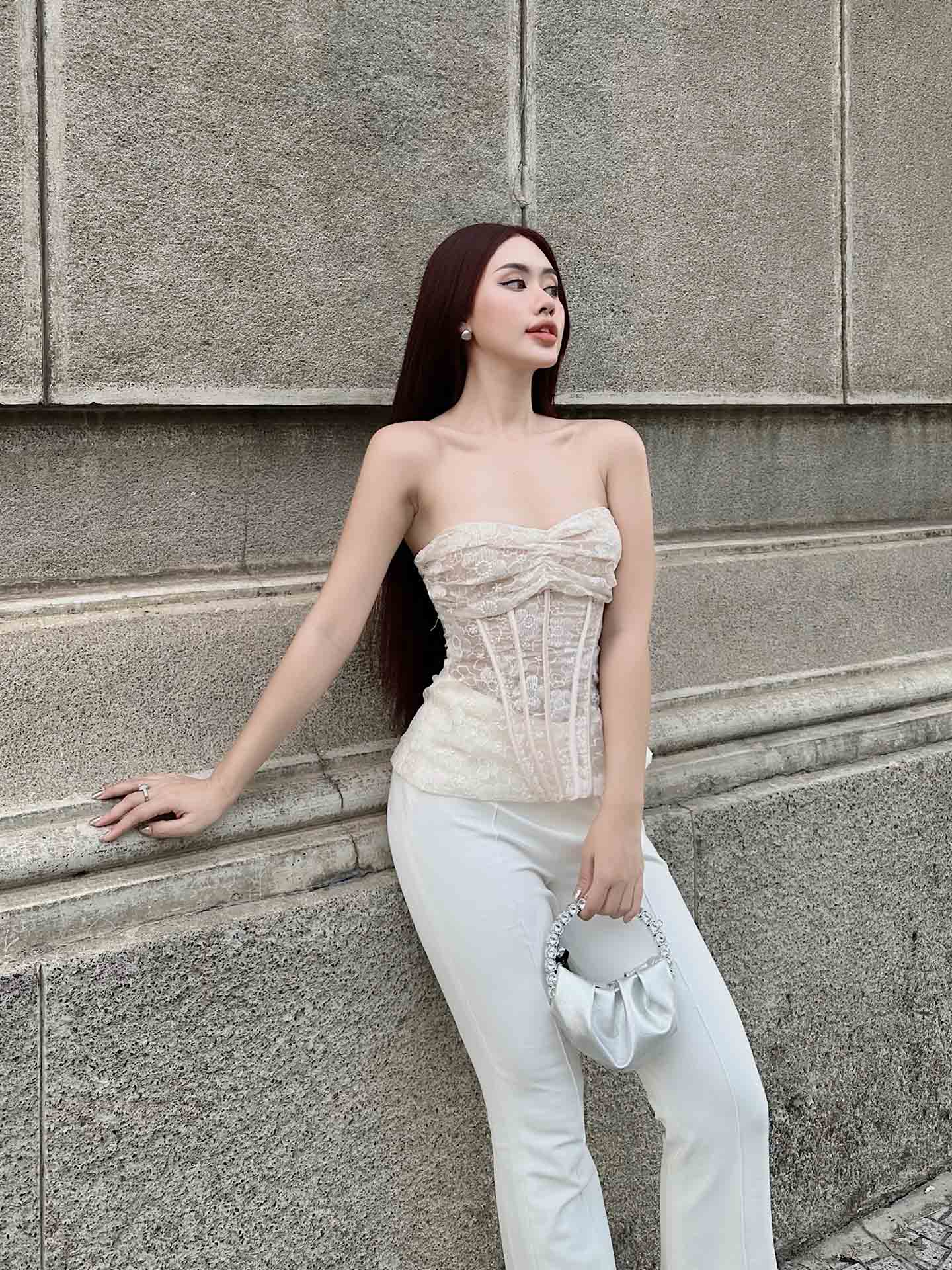 SET VÁY ÁO CORSET VÁY XÒE  Trang Boots