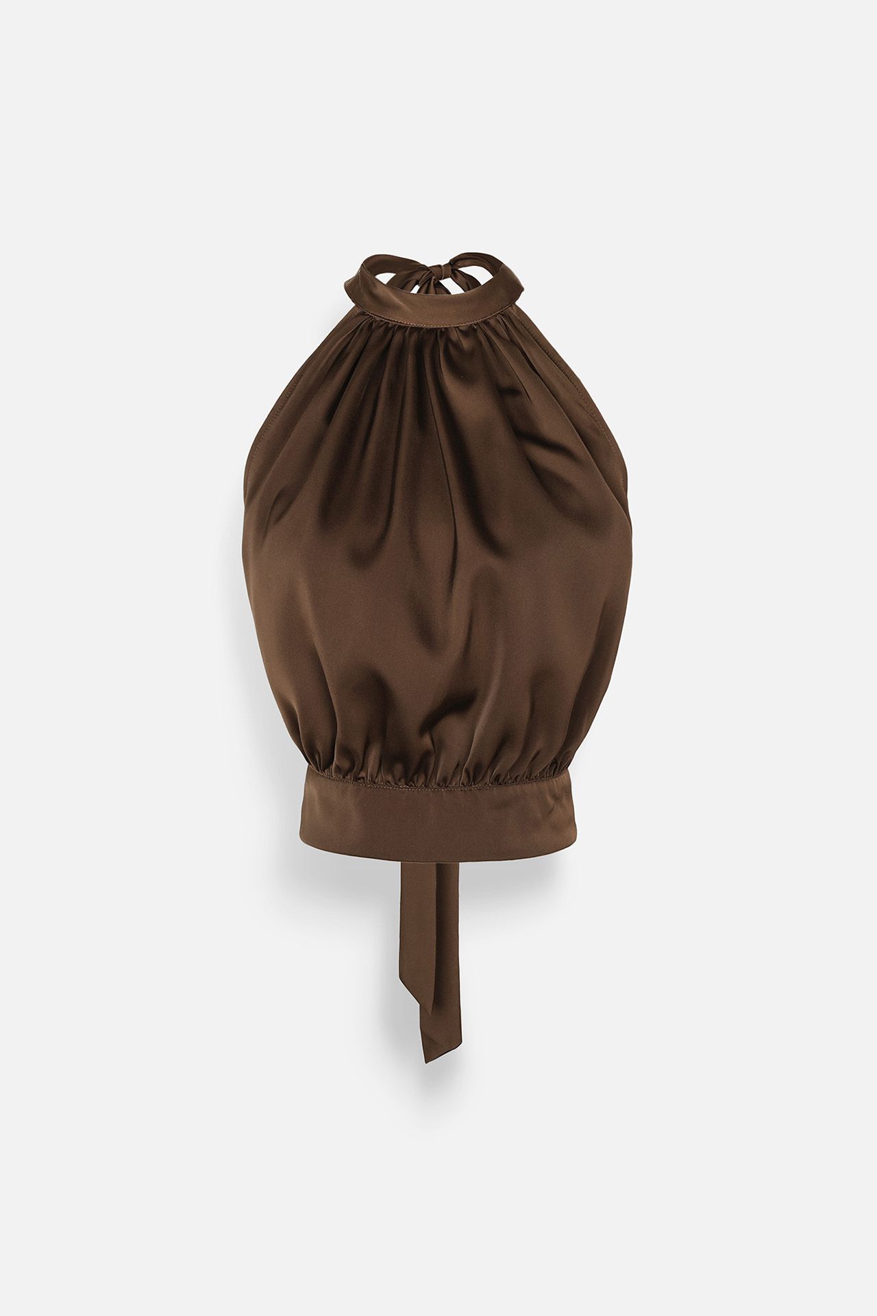 Áo Kiểu Halter Crop