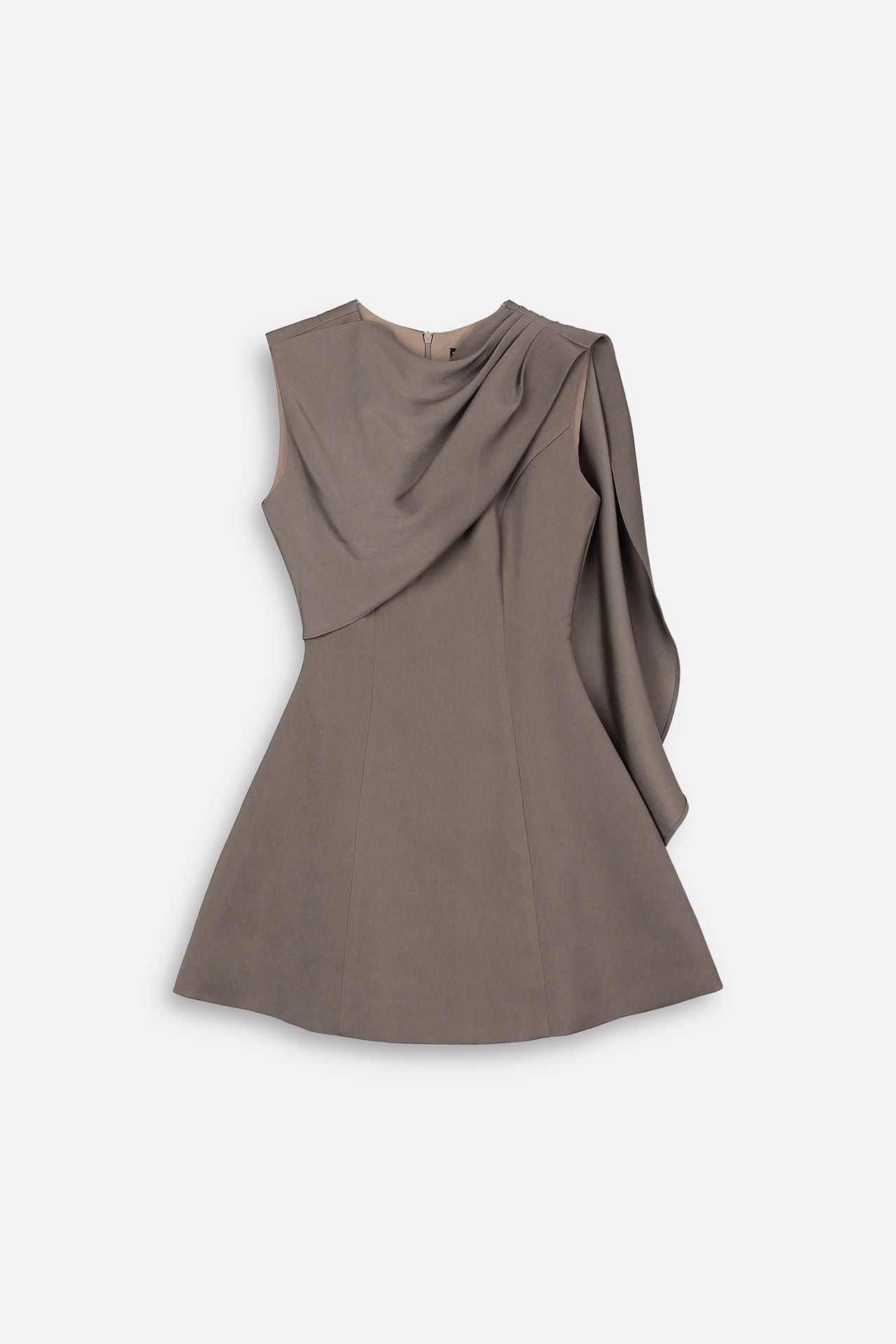 Đầm Ngắn Diag Shoulder Gentle