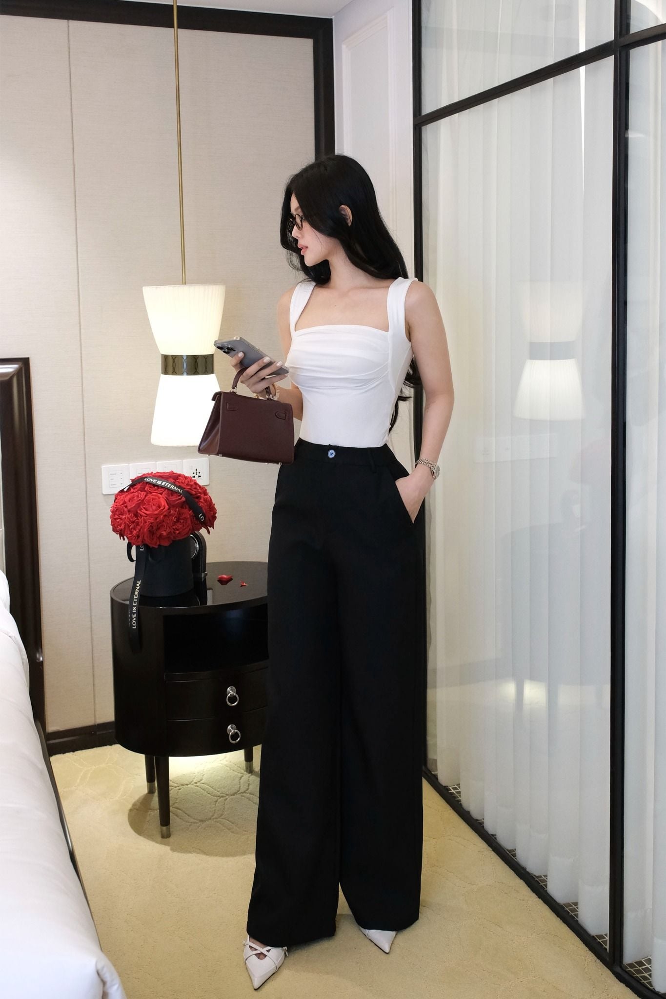 Set Áo Square Long Pant